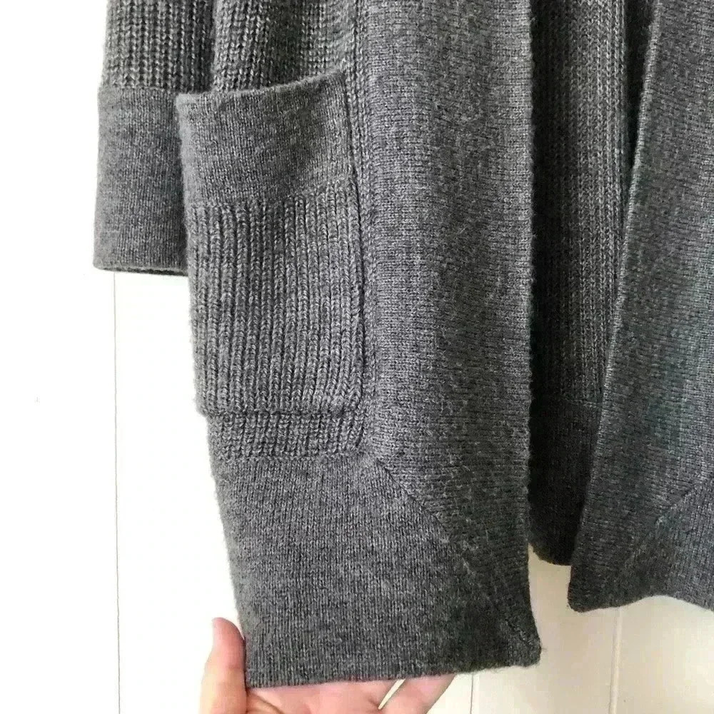 J.Crew Open Front Alpaca & Merino wool Blend Cardigan Sweater Size XS - Picture 4 of 8